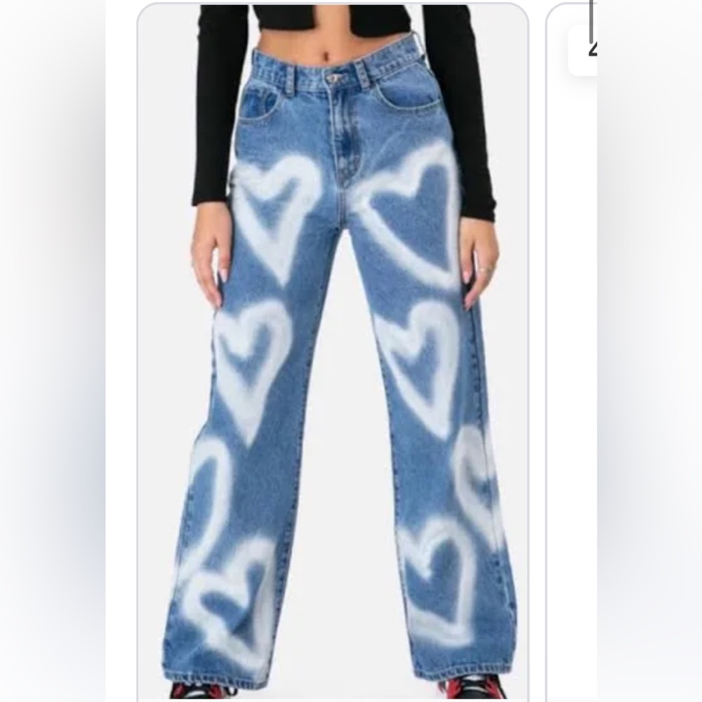 Adika heart jeans